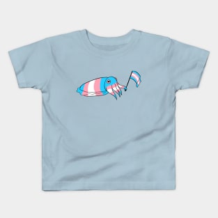 Cuttlefish Pride - Trans Variant Kids T-Shirt